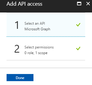 AzureADApp-MSGraphAccess-Done
