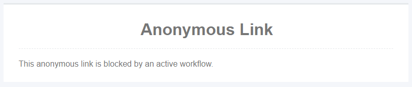 FAQ-Anonymous-Links-Workblow-Blocked-Link-URL