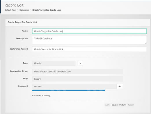 Oracle-Target-for-Oracle-Link