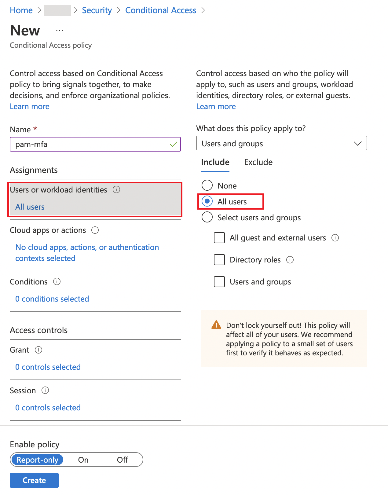 Microsoft Azure AD Authenticator Push and OTP