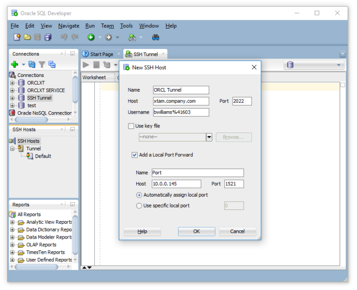 SSH-Tunnel-Oracle-SQL-Developer-Example