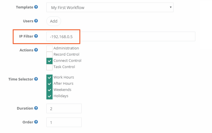 Workflow-Binding-IP-Filter