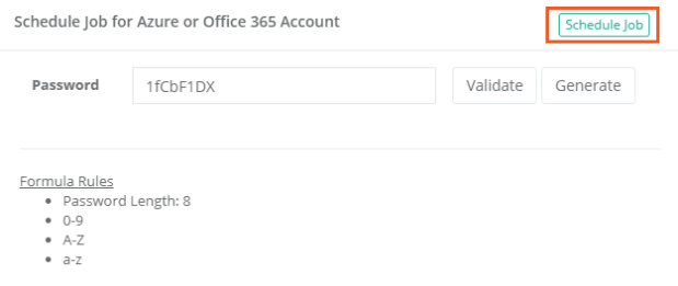 FAQ-AzurePasswordReset-ScheduleJob