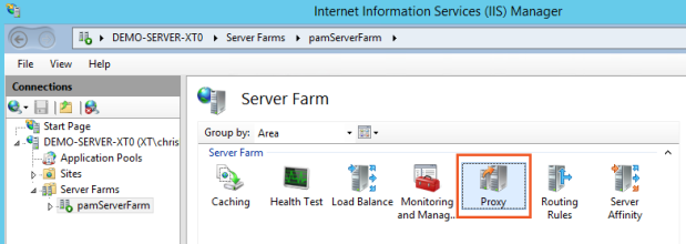 FAQ-IIS-pamServerFarm-Proxy