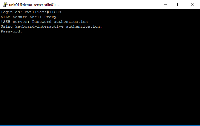 FAQ-XTAM-SSH-PuTTY-Password