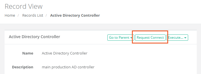 Record-Request-Connect