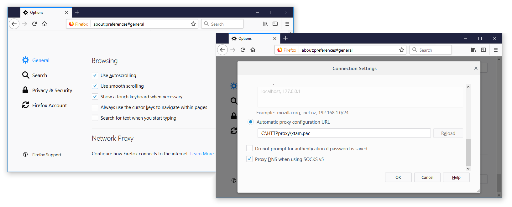 XTAM-HTTP-Proxy-Firefox-Network-Proxy