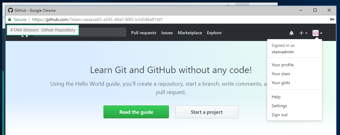XTAM-HTTP-Proxy-Web-Portal-Logged-In